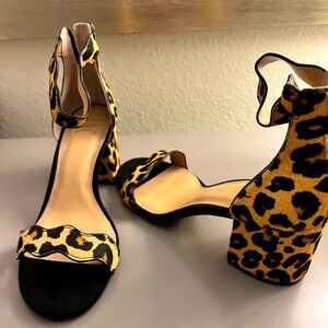 INC Animal Print Sandal - Never Worn